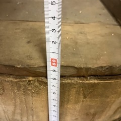 味噌樽　樽　木製　レトロ　年代物　特大　の画像