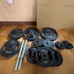 ダンベル・バーベル・バーベルスタンドセットの画像