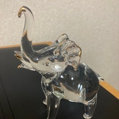 ガラス細工 ゾウの画像