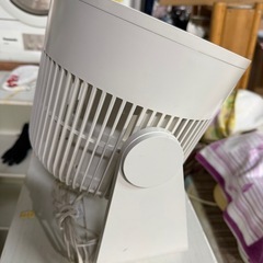 無印良品 サーキュレーター(低騒音ファン)・ホワイト 型番:MJ-CF18JP-W 02438111の画像