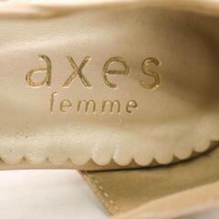 アクシーズファム パンプス 未使用 コサージュ レディースaxes femmeの画像