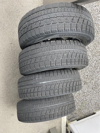 215/65R16　20系ヴェルファイヤー用　VRX　スタッドレスタイヤアルミホイール４本セット