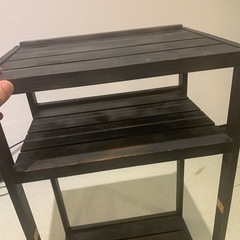 物置き棚取り引き中受付終わりの画像