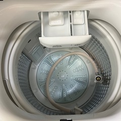 洗濯機ハイアール2022年4，5kg1人暮らし用　仙台市内無料配達設置の画像