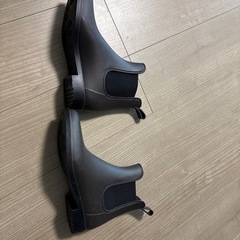 未使用24センチ　レインブーツの画像