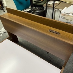 収納付きシングルベッド　ラシク　木製ベッドフレームの画像