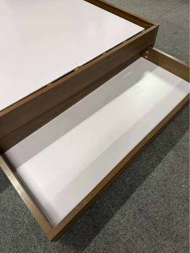 収納付きシングルベッド ラシク 木製ベッドフレーム