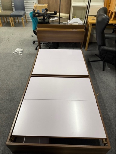 収納付きシングルベッド ラシク 木製ベッドフレーム