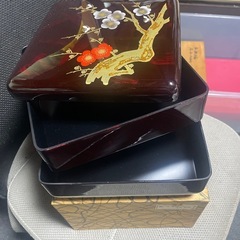 漆器　二重箱の画像