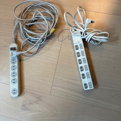 【引取決定済】延長コード×2個の画像