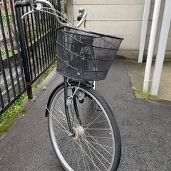自転車27インチ　変速ギア付き　ママチャリ の画像