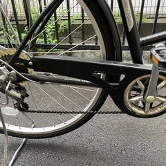 自転車27インチ　変速ギア付き　ママチャリ の画像