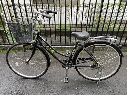 自転車27インチ　変速ギア付き　ママチャリ