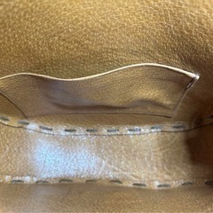 カービング　ショルダーバッグ　ヒッピー　ヴィンテージ　レトロ　花柄　レザーの画像