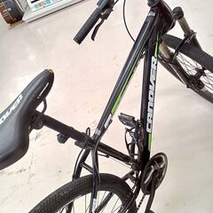 リユースのサカイ栃木店★ジモティ割あり★ CANOVER マウンテンバイク 26インチ ブラック×イエローグリーン クリーニング済み TC11282の画像