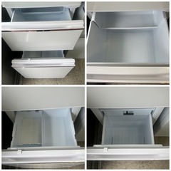 三菱 3ドア冷蔵庫.272L.自動製氷.小さめの冷蔵庫.2017年型.10キロ内配達無料の画像