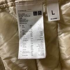 UNIQLO ライトダウンLの画像