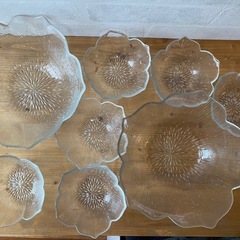 ガラス（大×2点）（小×6点）の画像