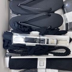 【未使用】喪服　和装小物一式セットの画像