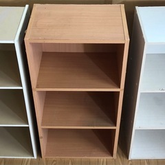 カラーボックス3個セット　ガレージや外用に🙏の画像