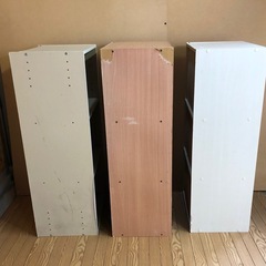 カラーボックス3個セット　ガレージや外用に🙏の画像