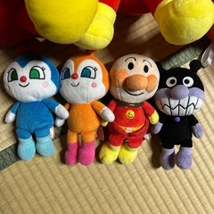 アンパンマン ぷりちぃビーンズ 77体セット ぬいぐるみ セガトイズの画像