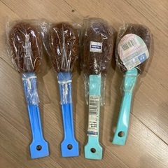 靴洗いタワシ　たわし4本まとめての画像
