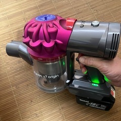 美品 マキタ18v仕様 dyson V7 origin 本体の画像