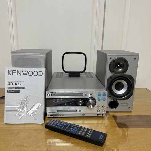 ケンウッド UD-A77 CD MD 割引 ミニコンポ KENWOOD UDA77（UD-A77) CD