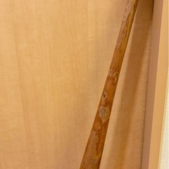 木製 野球バット シンプルデザインの画像