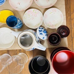 食器、マグカップ・桜小皿などの画像