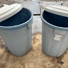 丸型ペール　90L ゴミ箱の画像
