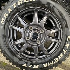 145/80R12 サマータイヤホイールの画像