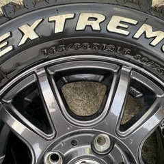 145/80R12 サマータイヤホイールの画像