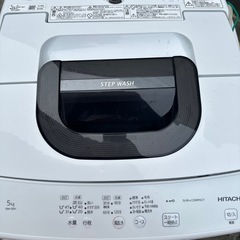 配送無料 HITACHI 全自動洗濯機　2023年製　5.0kg NW-50Hの画像