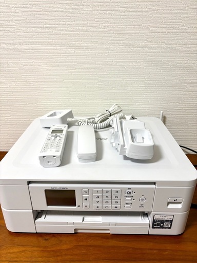 【美品】BROTHER プリンター&電話&FAX　MFC-J739DN