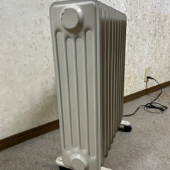 THOMAS オイルヒーター ベージュ トーマス　手渡し　大阪府寝屋川市の画像