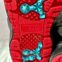 ムーンスター　キッズ　スノーブーツ　防水　防寒　18cmの画像