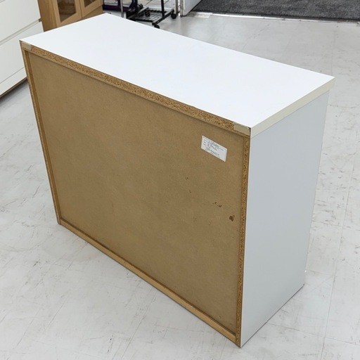 【美品‼️】大川家具 100cm幅4段ローチェスト タンス 衣類収納家具 パステルピンク♪