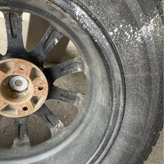 215/65R16　20系ヴェルファイヤー用　VRX　スタッドレスタイヤアルミホイール４本セットの画像