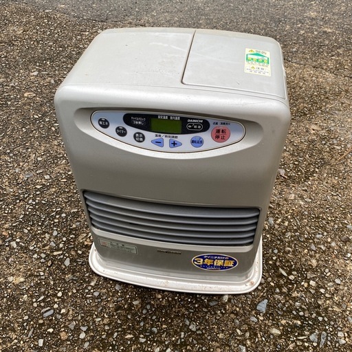 ファンヒーターブルーヒーターfw-3060e シルバーダイニチ (緑のお山