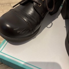 byあしながおじさん レースアップシューズの画像