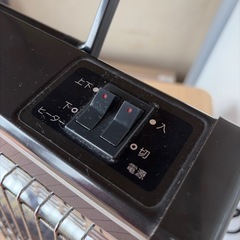 No.037 電気ストーブ　ファンヒーター　ちゆうこひん中古品の画像