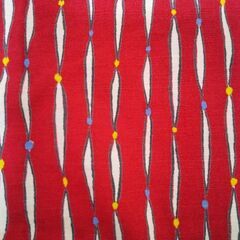 服地で作った綿着物の画像