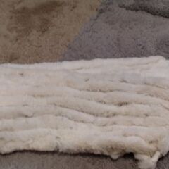 毛皮のマフラーの画像