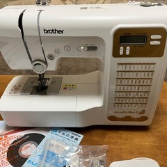 10/26中の取引限定金額【美品】 brother コンピューターミシン アニュドールブランII  CPN3001 の画像