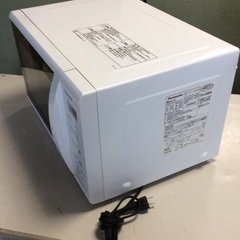【RKG-304】特価！Panasonic/エレック/単機能電子レンジ/NE-E22A2/中古美品/2019年製の画像