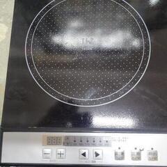アイリスオーヤマ　2口IH調理器　IHコンロ PPIT-2IH-BK　中古　リサイクルショップ宮崎屋住吉店25.10.25の画像