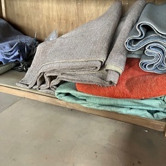 絨毯　ラグ　ゴザ　中古の画像