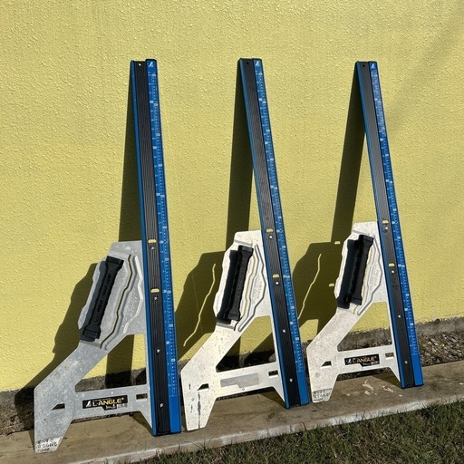 シンワ 丸ノコガイド定規 エルアングルPlusアジャスト 1m 併用目盛